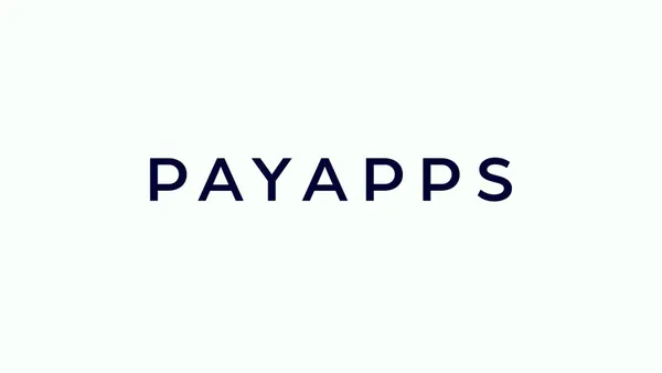 Project thumbnail featuring a dark Payapps logo on a white background.