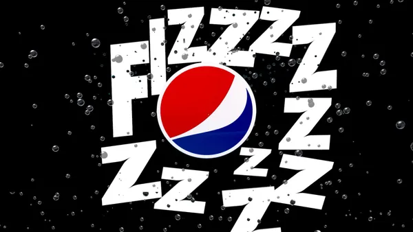 Project thumbnail for the Pepsi Tunnel video at Dubai Expo 2020 featuring the word Fizz and Pepsi logo on a dark background.